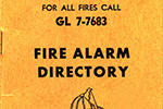 1955 Fire Alarm Directory