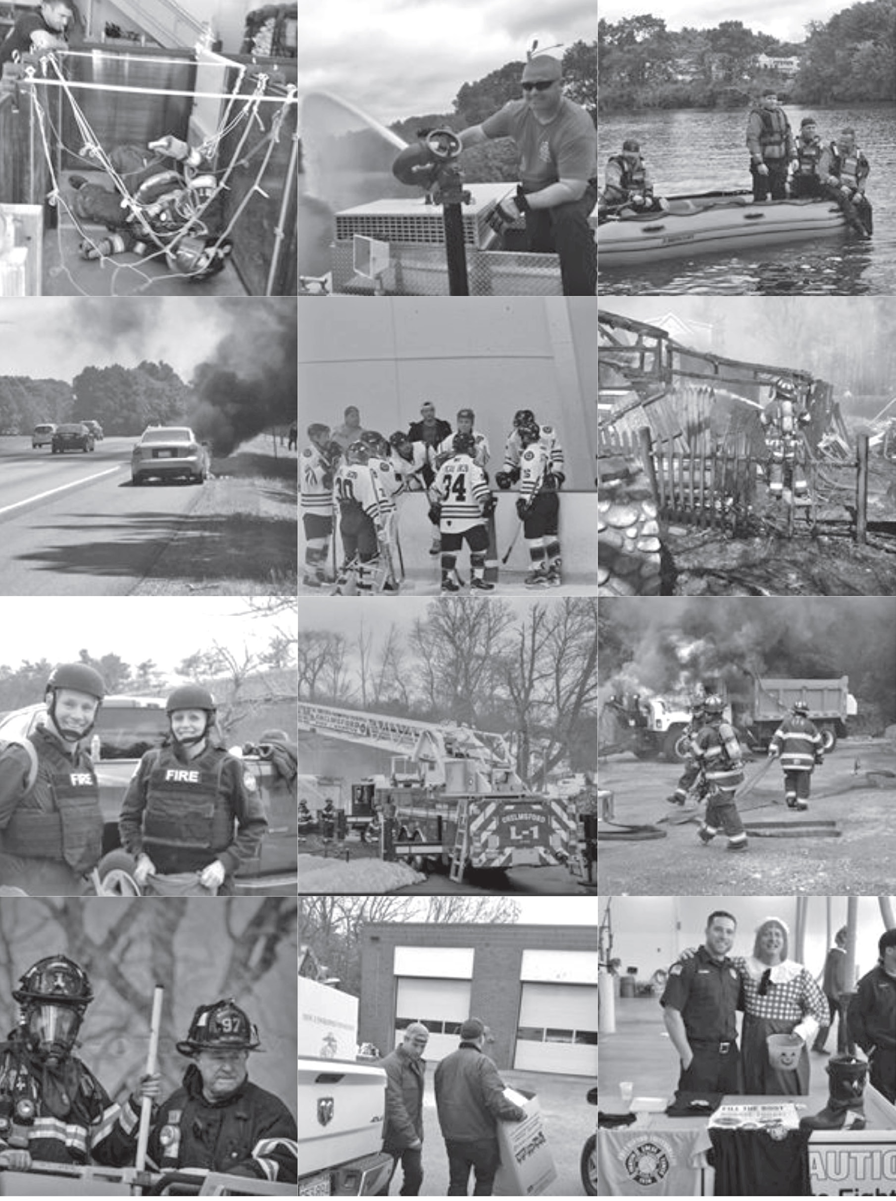 2018 Fire Department Collage