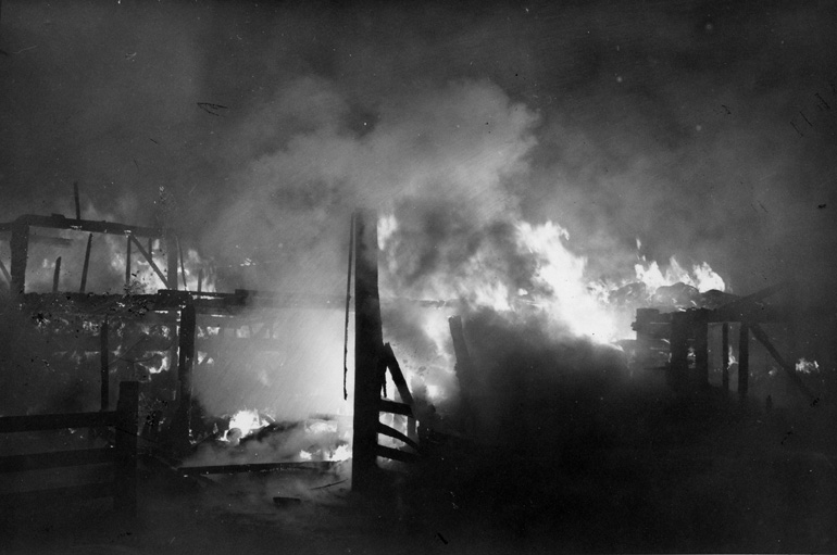 1951 Emerson Barn Fire at 11 North Road