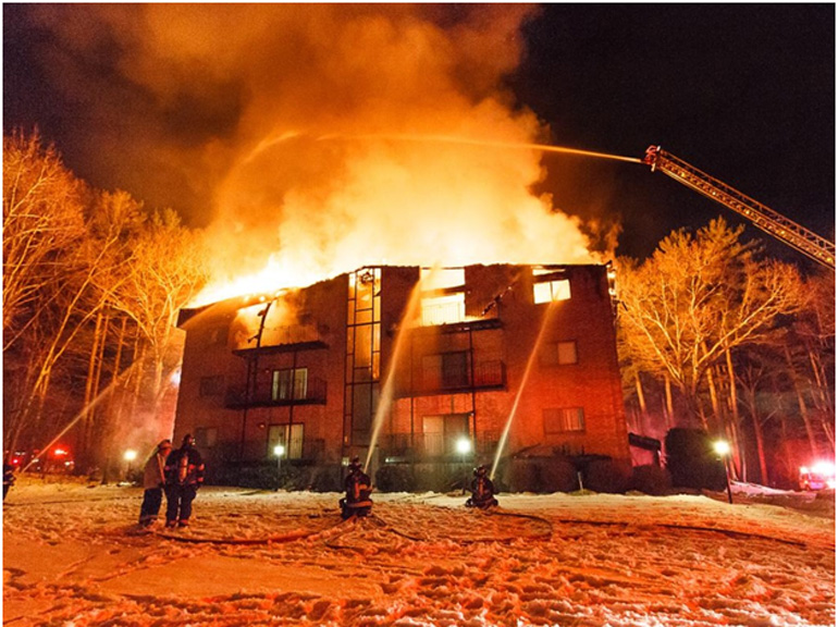 Jan. 5, 2013 fatal fire at the Woodcrest Condominiums, 181 Littleton Road