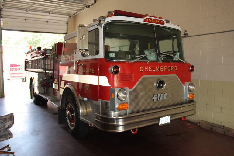 1984 Mack Chassis with a 1985 FMC Pumper body, Engine 4