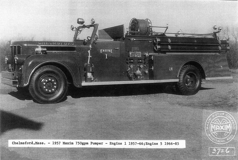 1957 Maxim Pumper 750 gpm