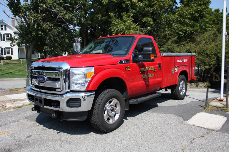2011 Ford F-350 Mechanic's Truck based at East Fire Station, visiting Center Fire Station
