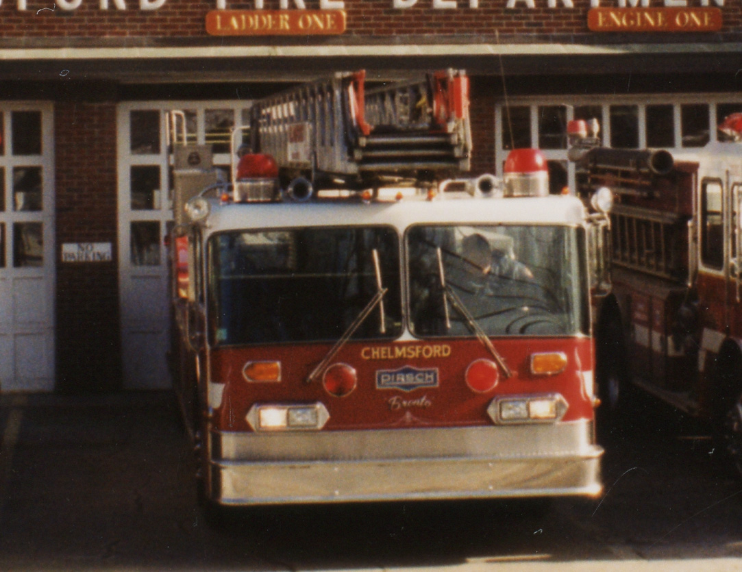 1985 Pirsch Cab-Forward Ladder Truck, Ladder 1