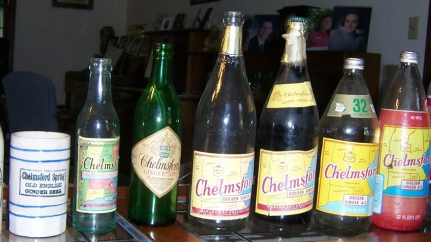 Chelmsford Ginger Ale bottle