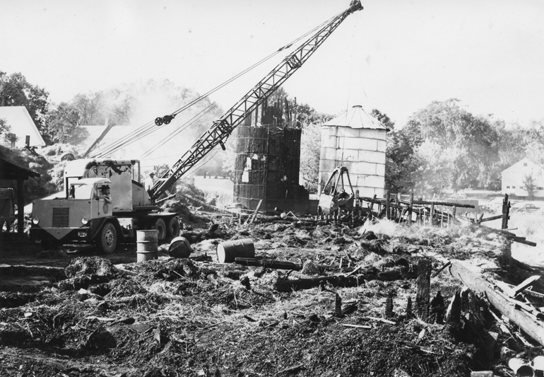 1951 Emerson Barn Fire at 11 North Road