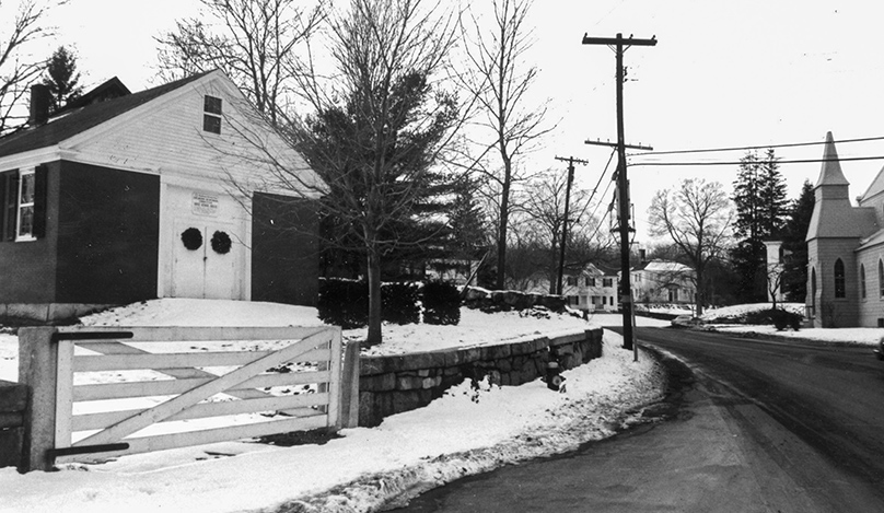 1802 Schoolhouse in 1974