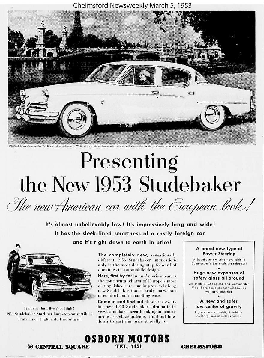 Presenting the New 1953 Studebaker