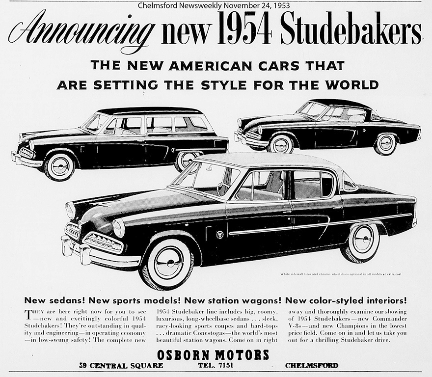 Announcing  New 1954 Studebakers
