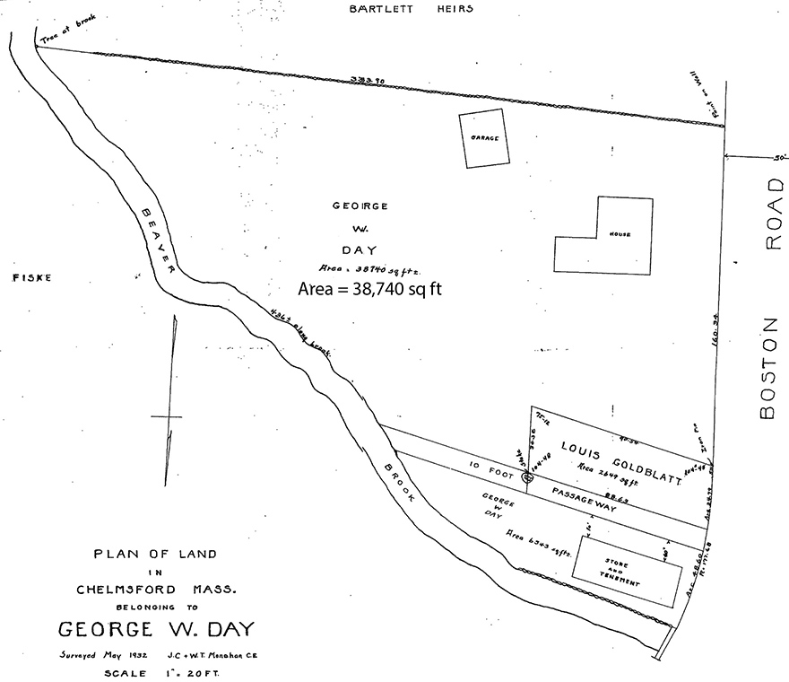 May 1932 Plan of Land 79/100