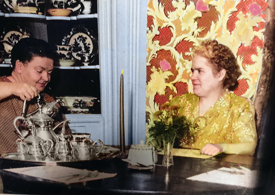 Rose Meserve and Ruby Emery