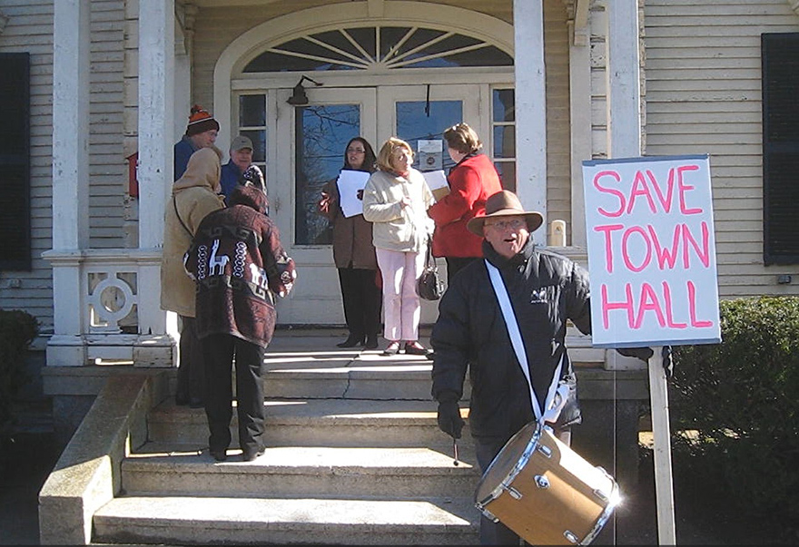 Save Town Hall Bernie Ready