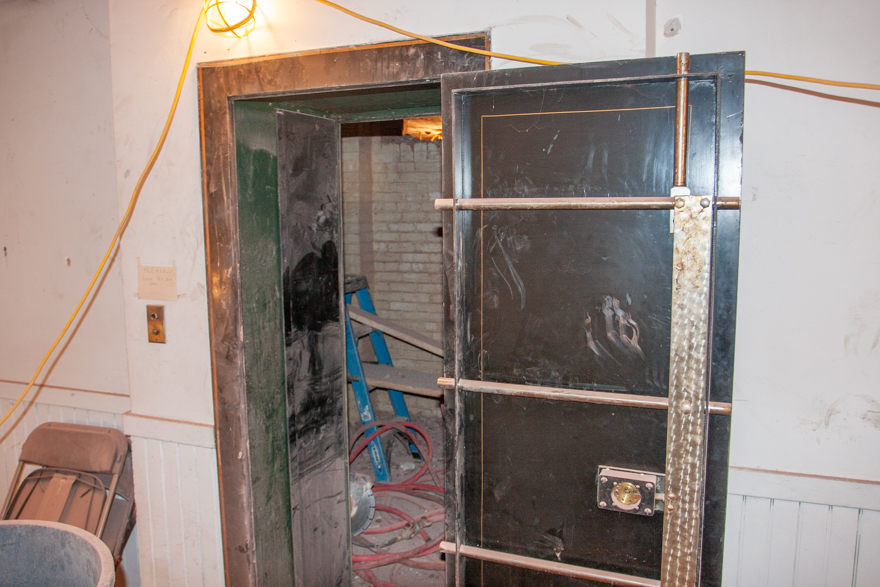 Vault basement level