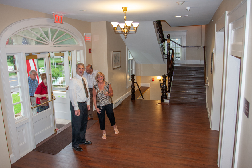 First floor lobby after