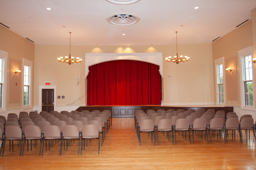 Auditorium stage, after