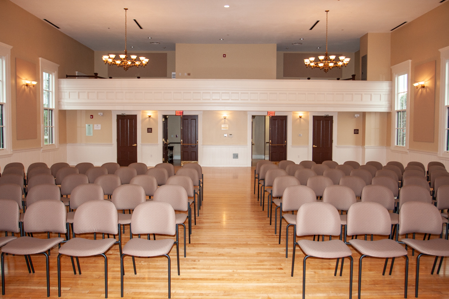 Auditorium balcony, after