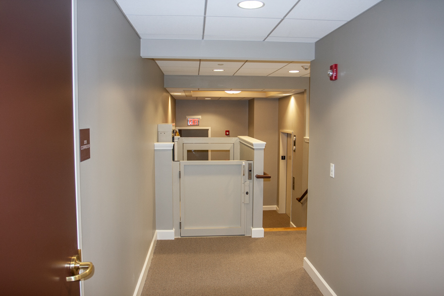 Backstage hallway, new